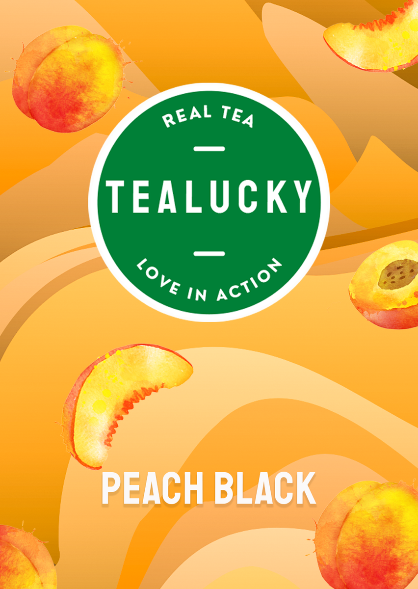 Peach Black – TEALUCKY