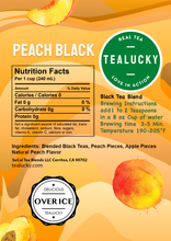 Load image into Gallery viewer, Peach Black