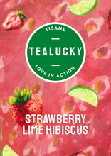 Load image into Gallery viewer, Strawberry Lime Hibiscus Tisane